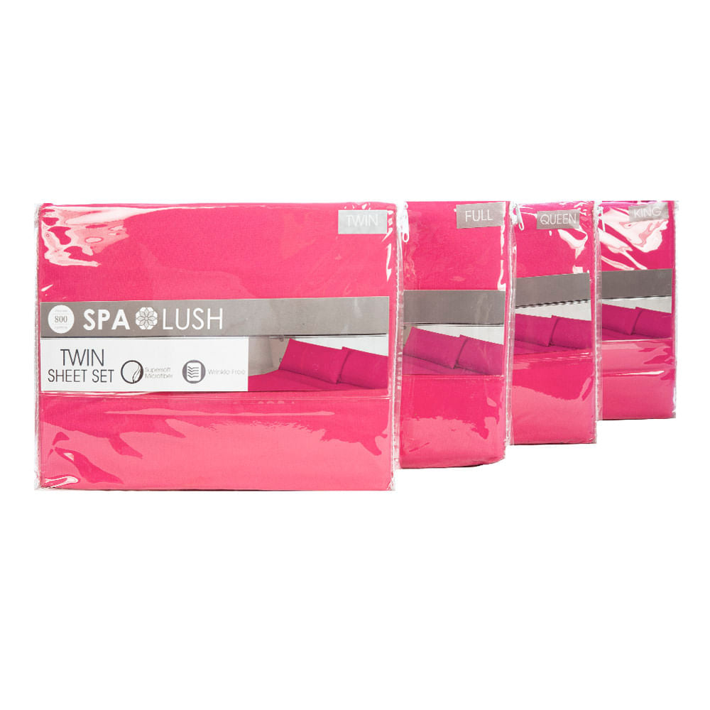 Juego De Sábanas Spa Lush Liso - King