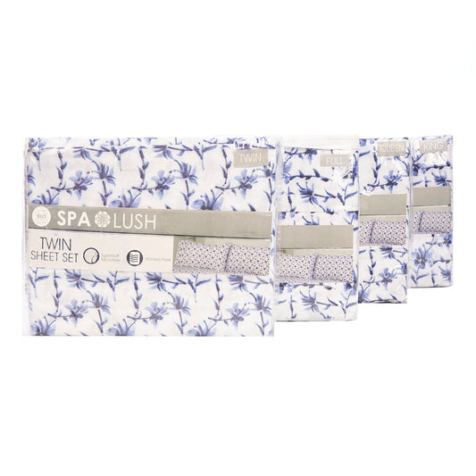 Juego De Sábanas Spa Lush Estampado - King