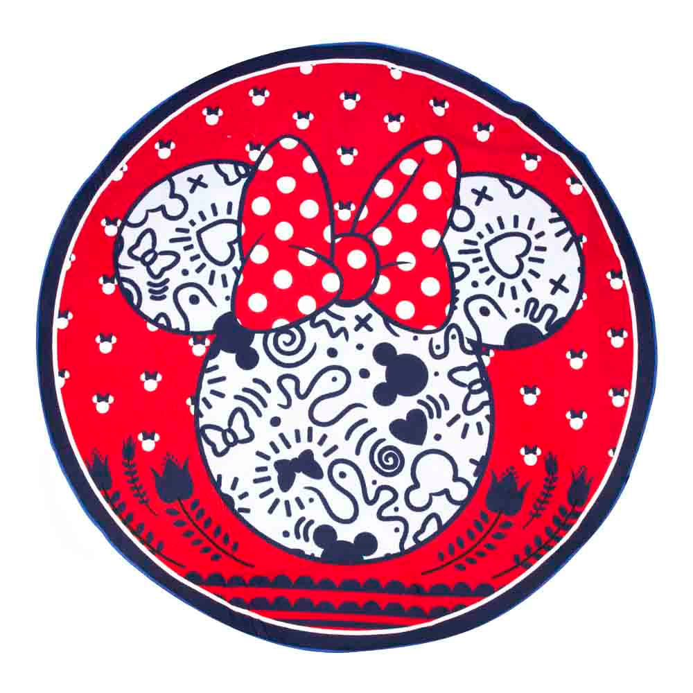 Toalla Redonda Disney Minnie