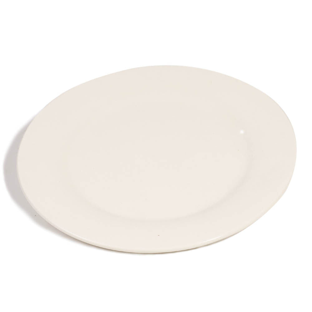 Plato Llano Home Elegance Redondo Blanco
