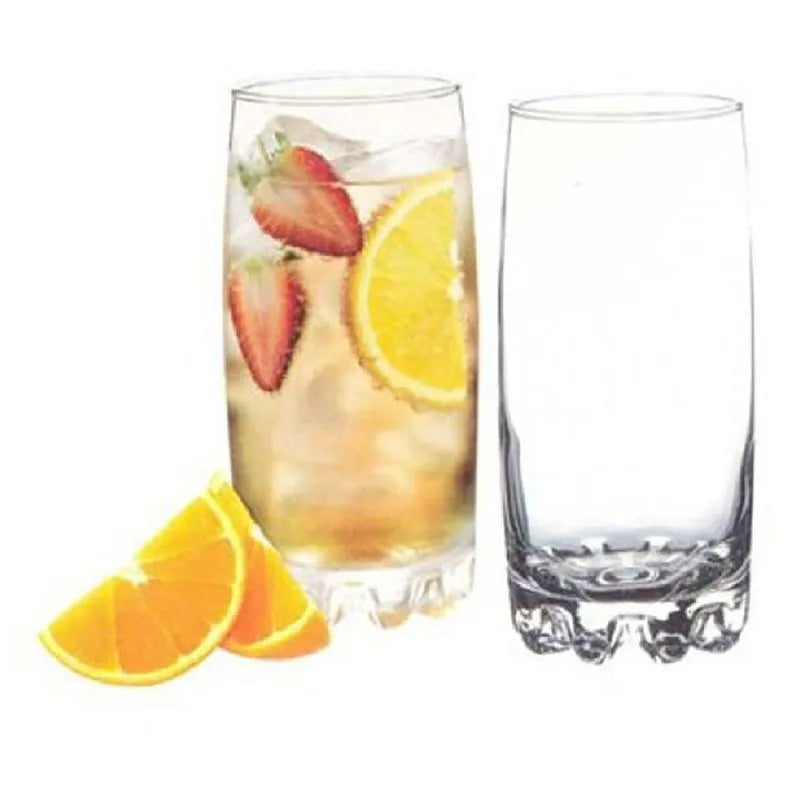 Vasos Sylvana Pasabahce de 13 Oz Vidrio 6 Piezas