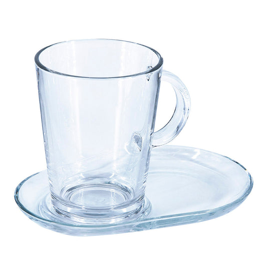 Tazas Con Platos Pasabache Juego De 4 Piezas