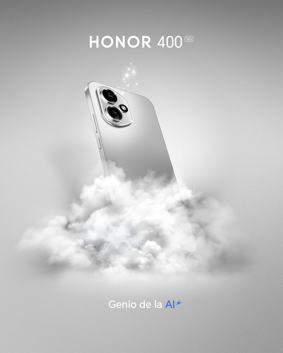 Honor 400 / RAM 12GB / 512GB / Plata Meteoro