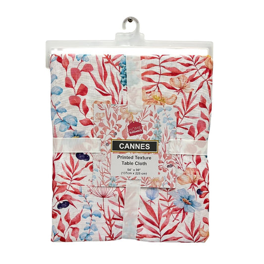 Mantel Cannes 54" X 90" Red Estampado