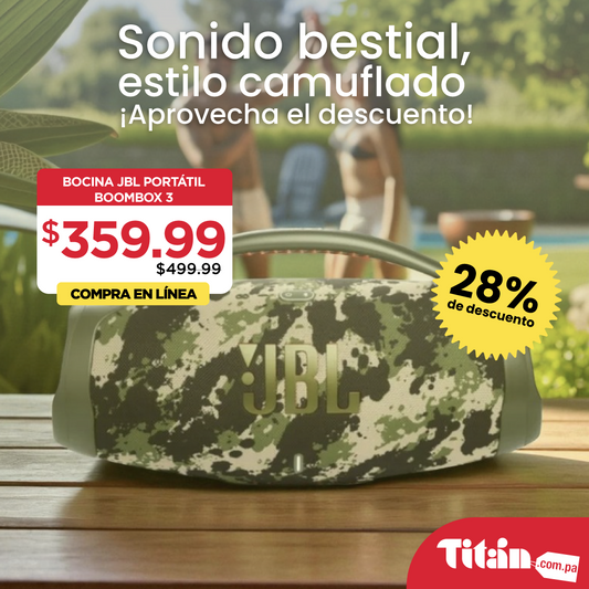 Bocina Portátil JBL Boombox 3