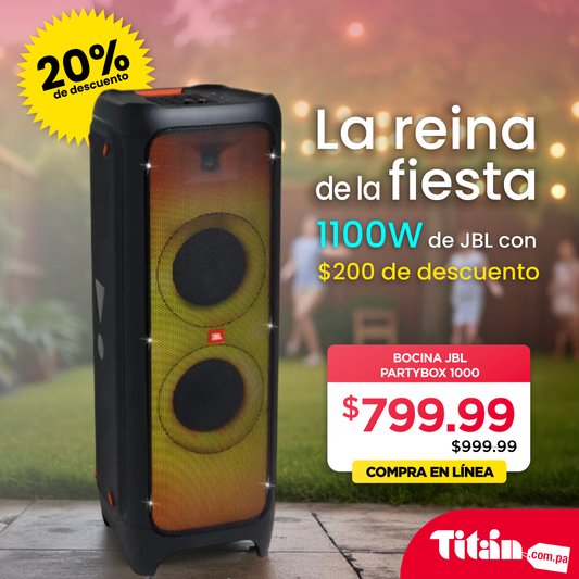 Bocina JBL PartyBox 1000 / 1100W