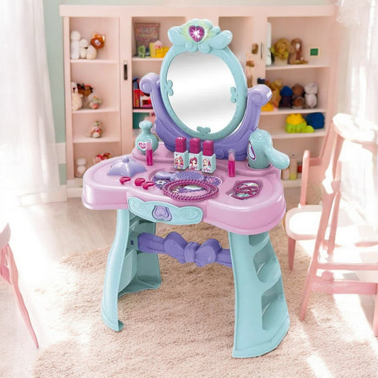 Juego De Mesa De Belleza y Espejo