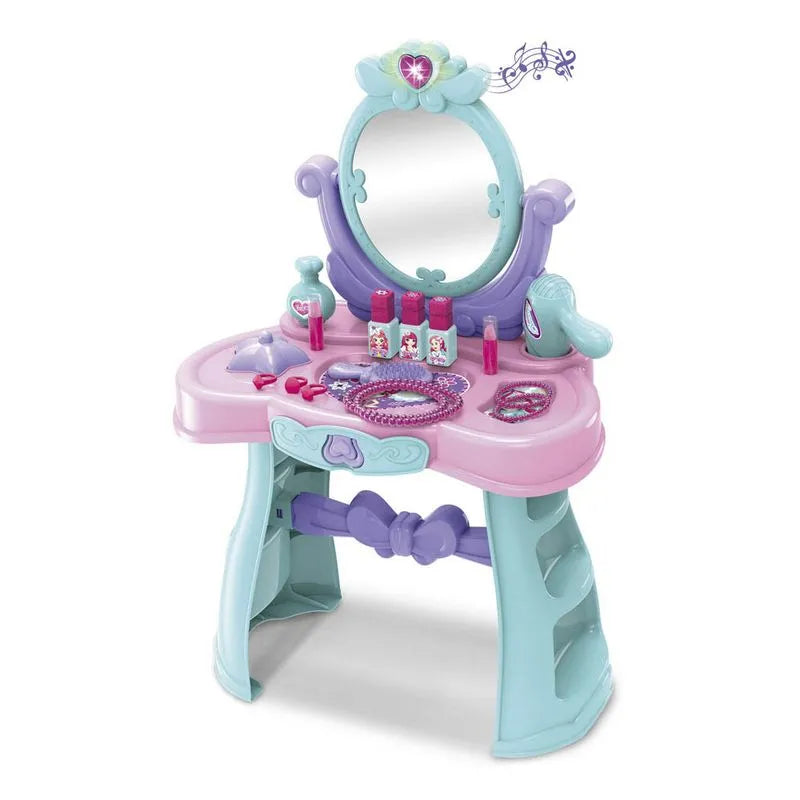Juego De Mesa De Belleza y Espejo