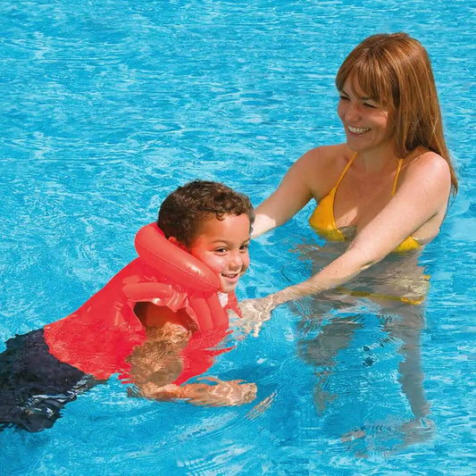 Chaleco Inflable Intex Naranja para Niños