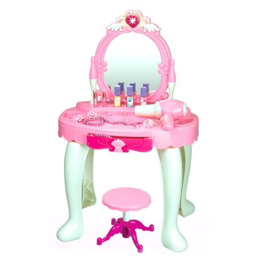 Juego De Mesa De Belleza Con Espejo