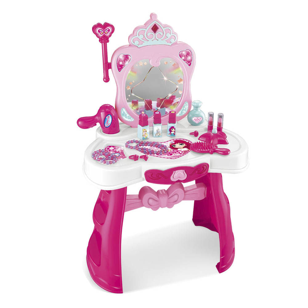 Juego De Mesa De Belleza y Espejo