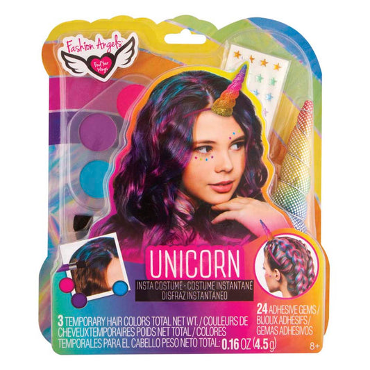 Diseños Para Cabello Fashion Angels Niña Unicornio