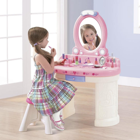 Peinadora Step 2 Rosada Para Niña