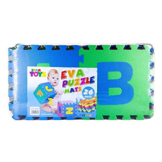 Star Toys Alfombra Rompecabezas De Foamy ABC Premium 26 Piezas