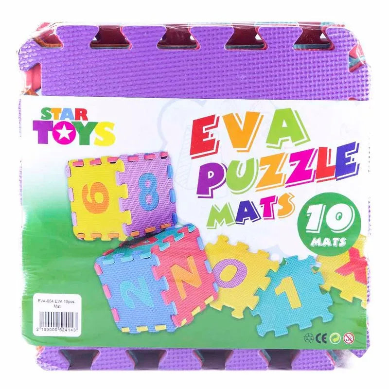 Star Toys Alfombra Rompecabezas De Foamy Numeros 10 Piezas
