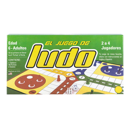 Juego de Mesa Ludo Star Toys 2 a 4 Jugadores