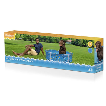 Piscina De Juegos Para Mascotas Fetchin’ Fun 4” x 12” Bestway
