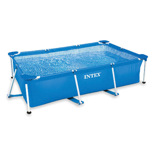 Piscina Marco De Metal Intex Rectangular 300 cm x 200 x 75 cm