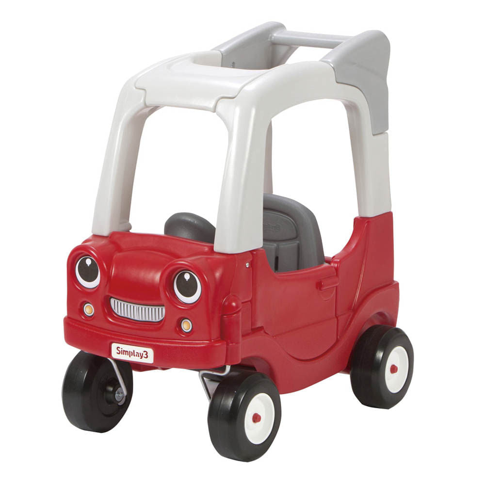 Carrito Montable Simplay3 Para 2 Pasajeros Azul