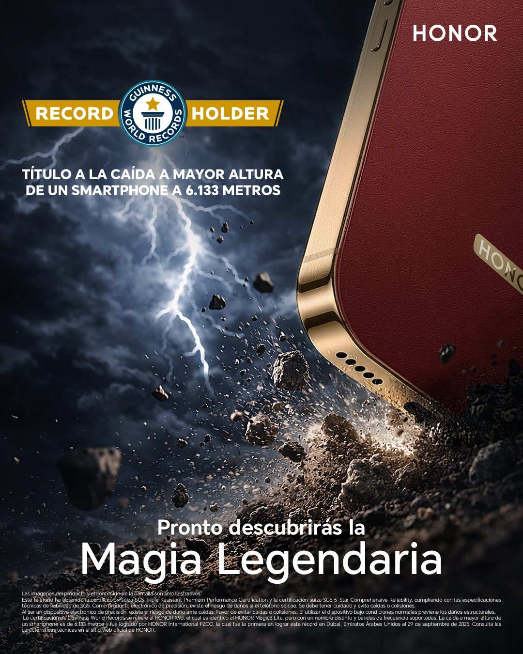 Honor Magic8 Lite / RAM 8GB / 512GB / Reddish Brown