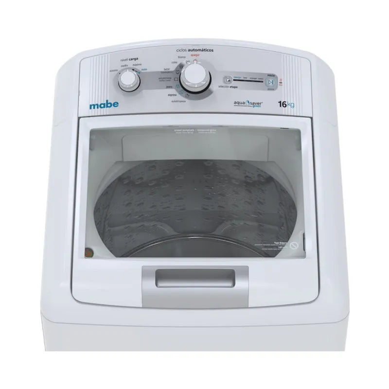 Lavadora Automática Mabe 16Kg / Blanca