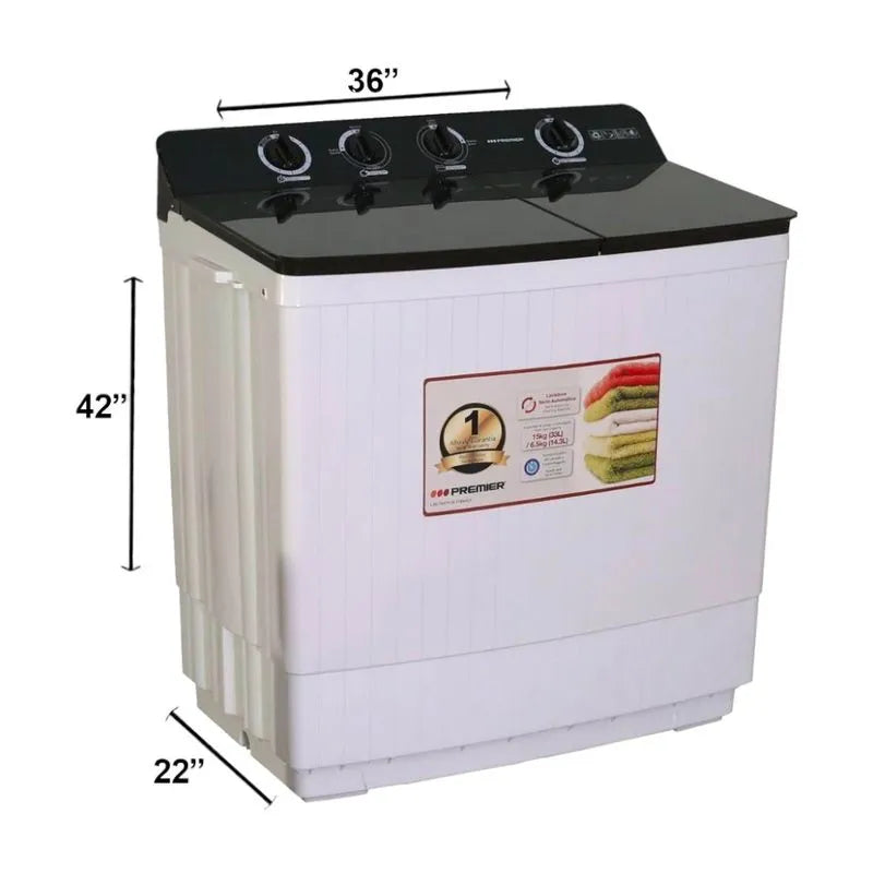 Lavadora Semi-Automática Premier de 15Kg