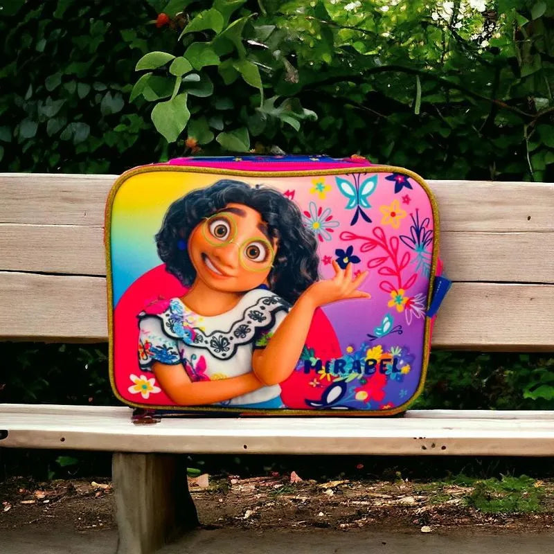 Lonchera Encanto 3D Con Accesorios