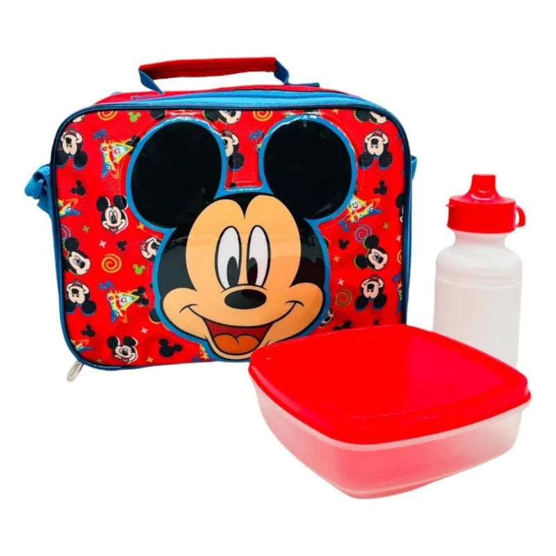 Lonchera Mickey Mouse Rojo