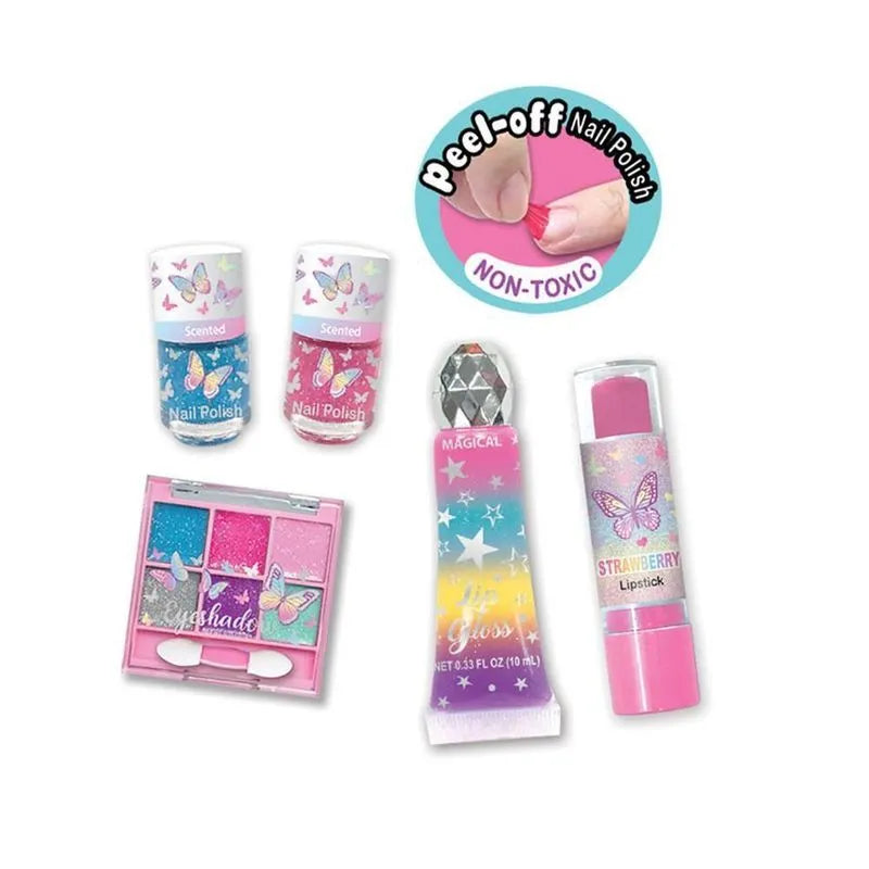 Maquillaje Hot Focus Para Niña Mariposas C/Accesorios