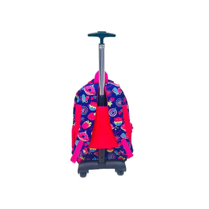 Mochila Estampada Con Ruedas Durable