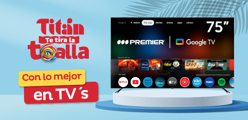 Lo mejor en TVs en el Titán Panamá