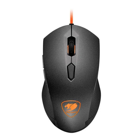 Mouse Gamer Cougar Con Cable USB / Negro-Naranja