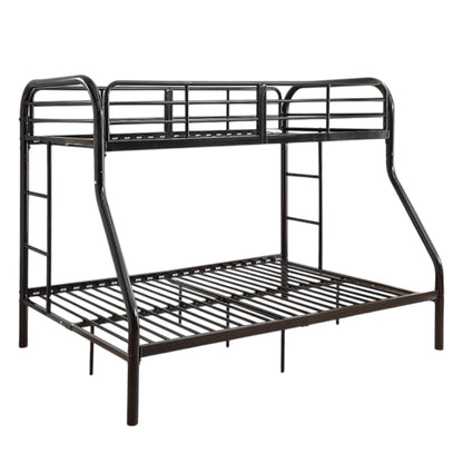 Camarote Twin/Full Elements Furniture Negro De Metal