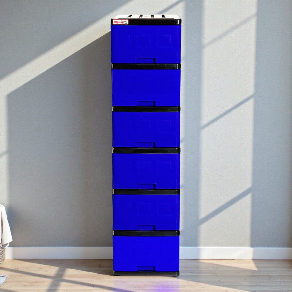 Gavetero Plastimas Azul 6 Gavetas
