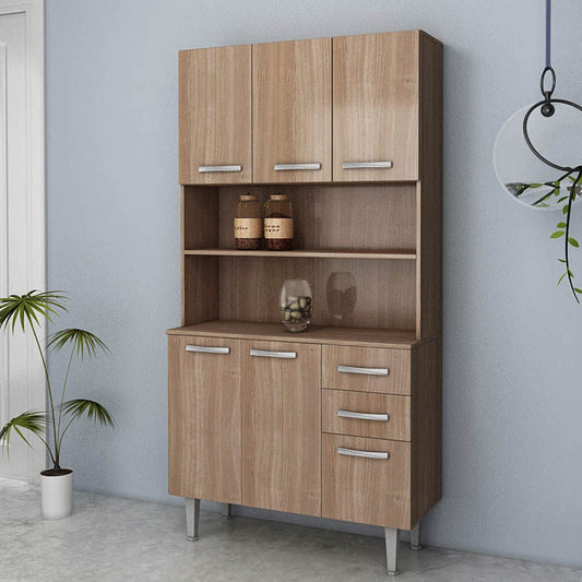 Mueble Para Cocina Fellicci 5 Puertas y 3 Gavetas