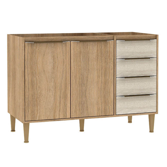 Mueble de Empotraje Para Cocina Fellicci 2 Puertas y 4 Gavetas