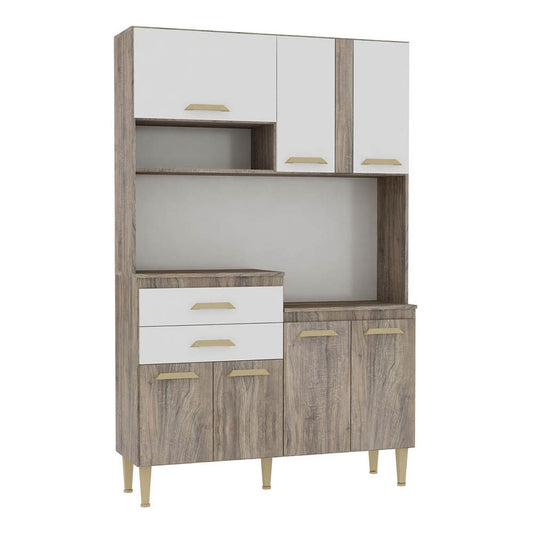 Mueble Para Cocina Fellicci 7 Puertas y 2 Gavetas