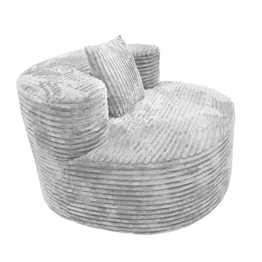 Sofá 1 Puesto Gris Claro Elements Furniture