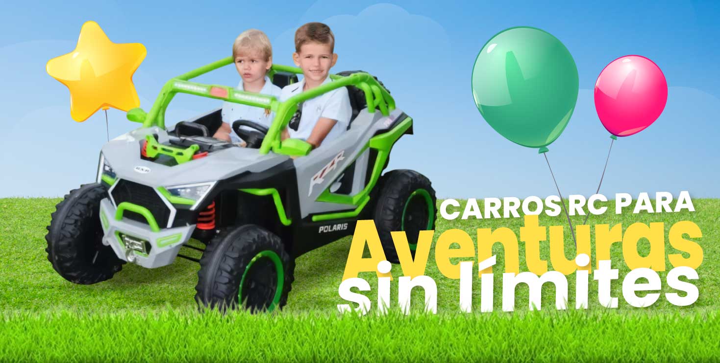 Carros motorizados de juguete 