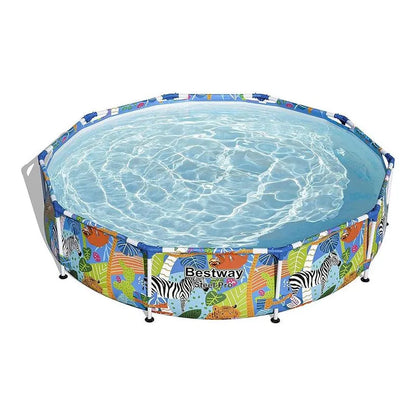 Piscina Bestway Steel Pro Diseño de Animales 305 cm x 66 cm