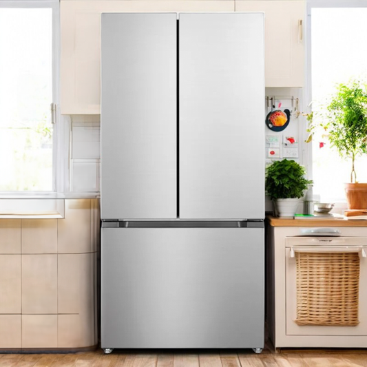 Refrigerador Nisato de 16.5 Pies Cúbicos / French Door / Silver