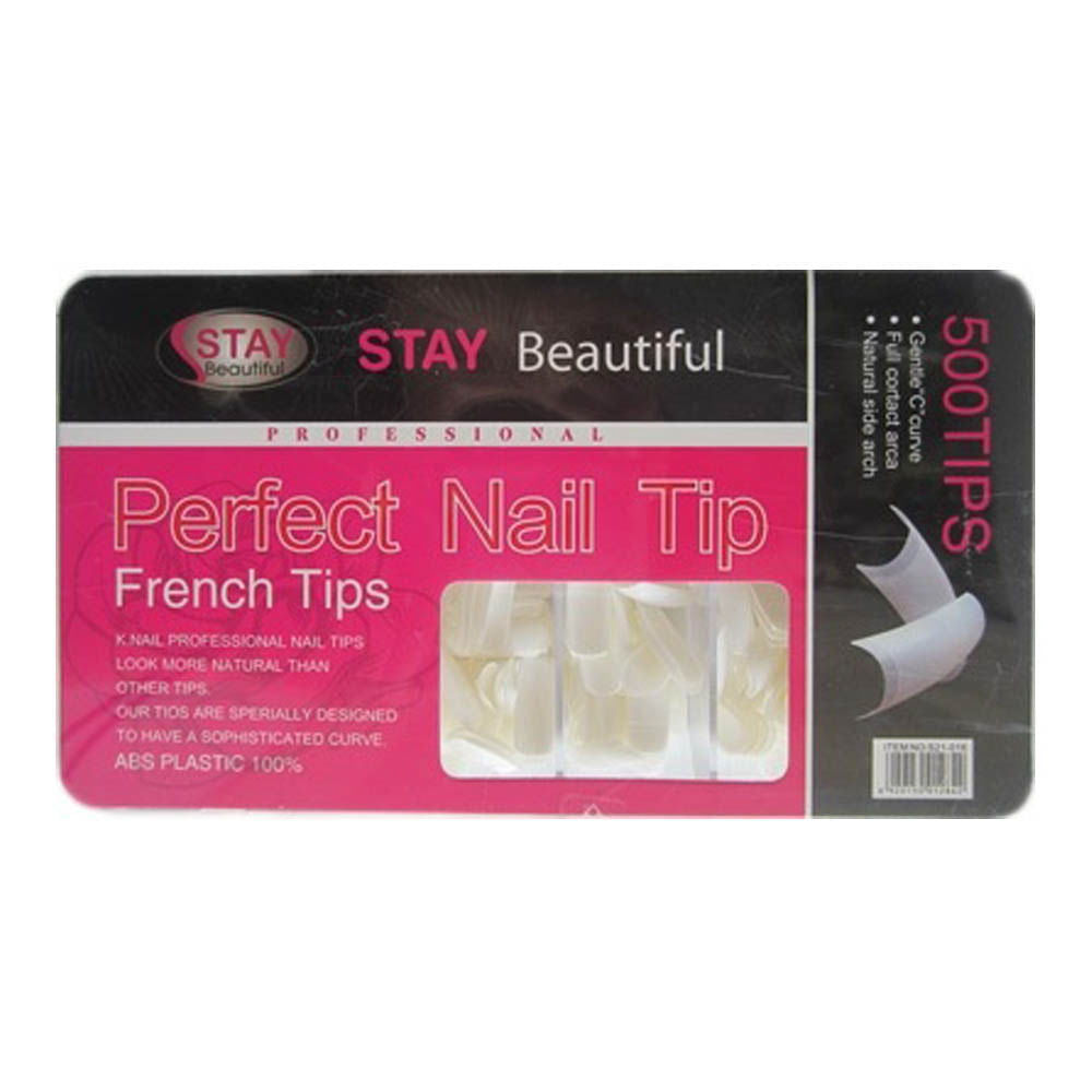 Set De Uñas Falsas Stay Beautiful 500 unidades