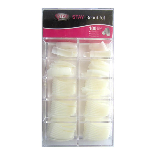 Set De Uñas Falsas Stay Beautiful 100 unidades