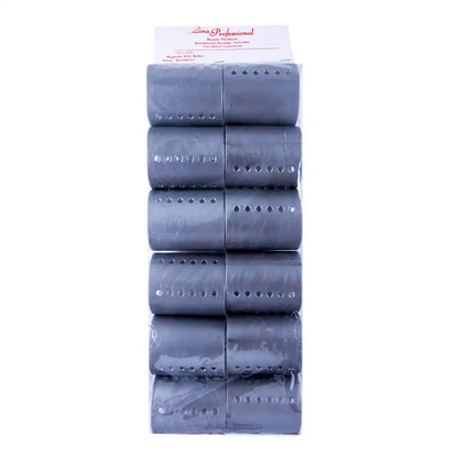 Set De Rollos Para El Cabello Plásticos Jumbo 12 Piezas