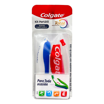 Kit Portátil Total Clean Mint Con Cepillo 22 ml