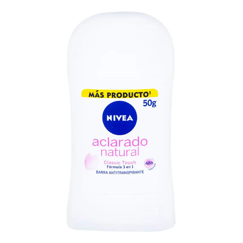 Desodorante En Barra Nivea Aclarado Natural 50 g