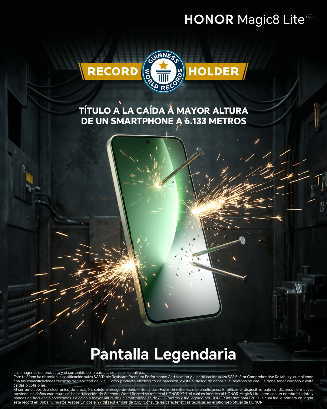 Honor Magic8 Lite / RAM 8GB / 512GB / Gold