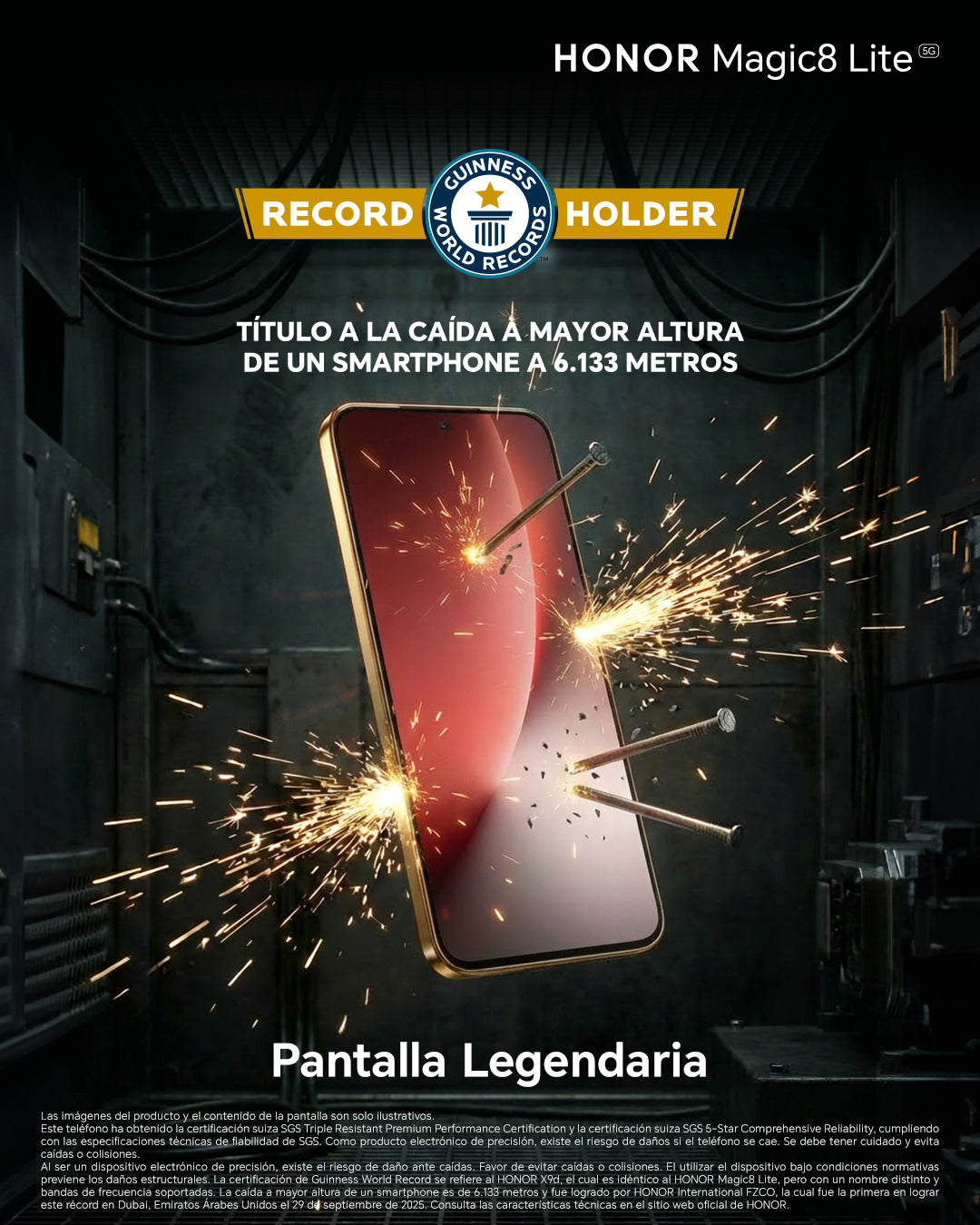 Honor Magic8 Lite / RAM 8GB / 512GB / Reddish Brown