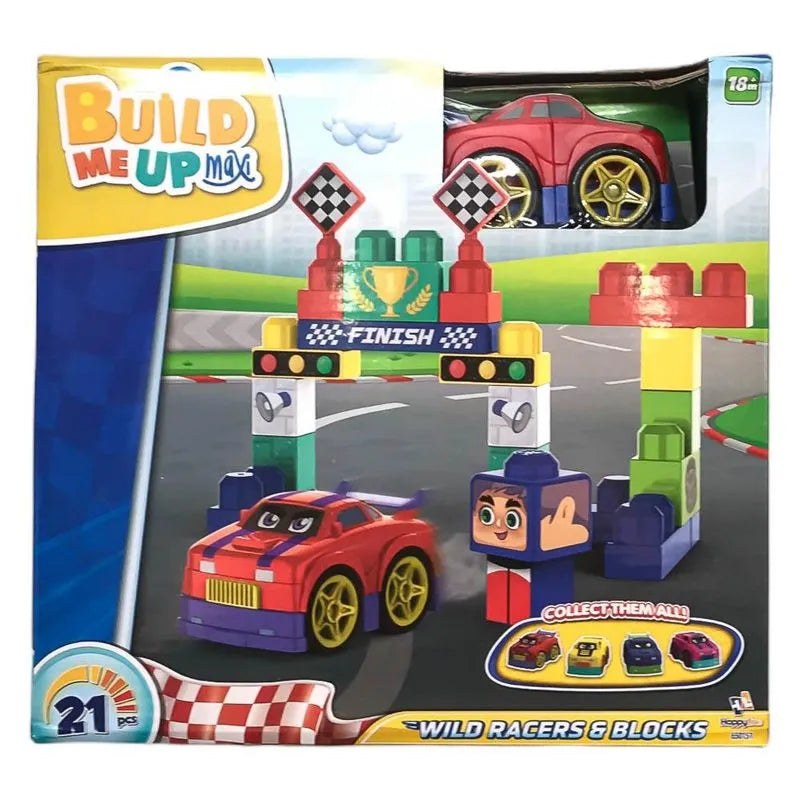 Set Legos Build Me Up Maxi City con Carro 21 Piezas - Surtido