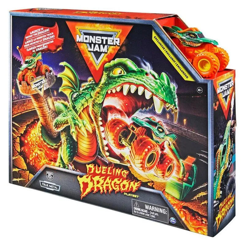Set de Juego Monster Jam 1:64 Duelo de Dragones